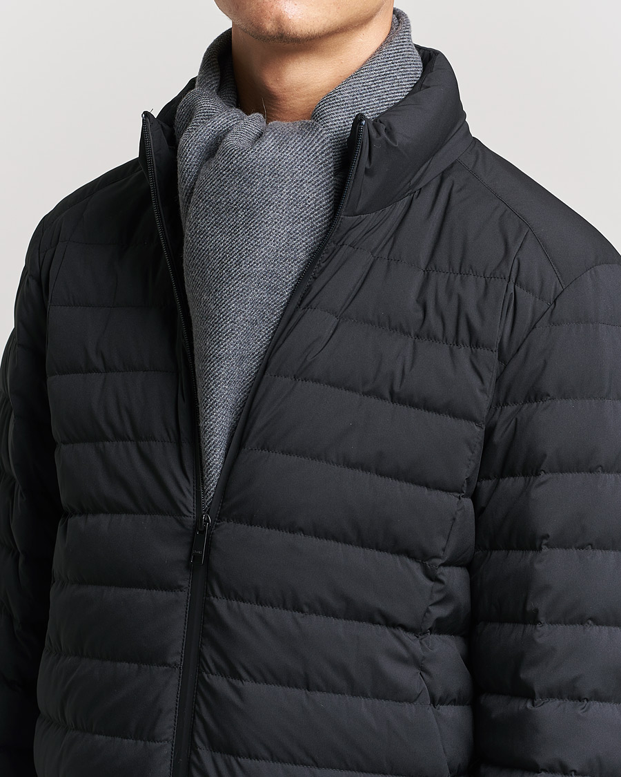 Mies | Zegna Bicolor Wool Scarf Dark Grey | Zegna | Bicolor Wool Scarf Dark Grey