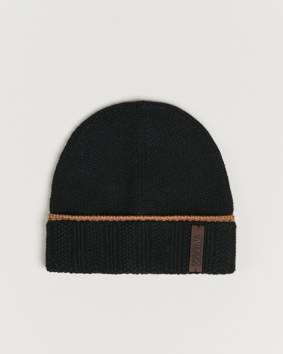 Mies | Zegna Cashmere Beanie Black | Zegna | Cashmere Beanie Black