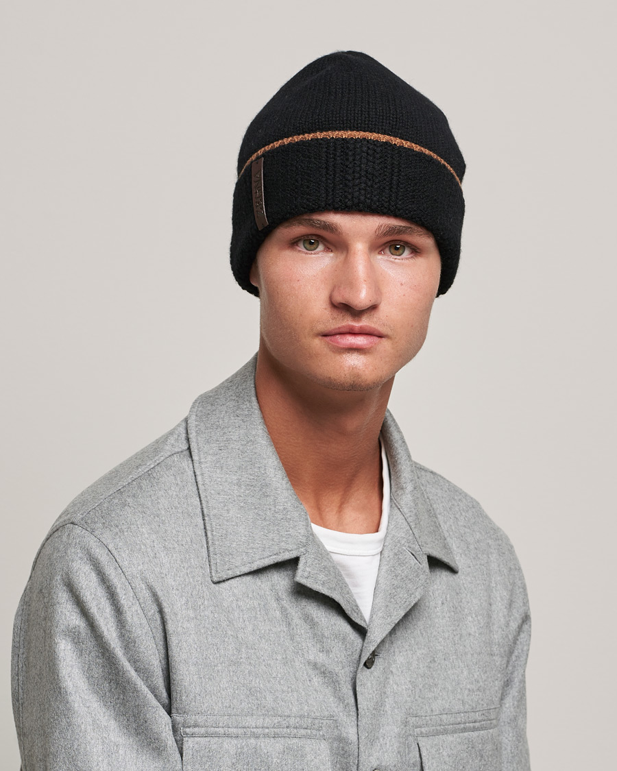 Mies | Zegna Cashmere Beanie Black | Zegna | Cashmere Beanie Black