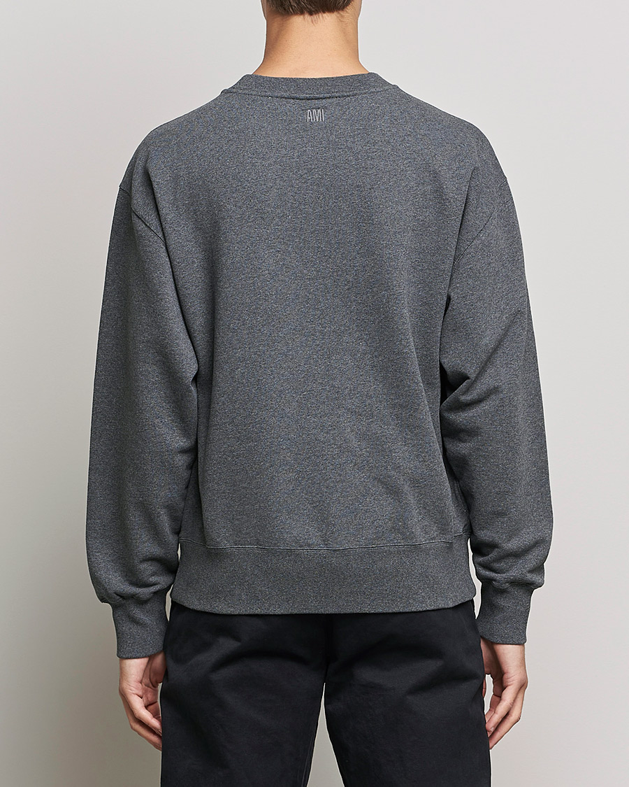Mies | Puserot | AMI | France Patch Sweatshirt Heather Grey