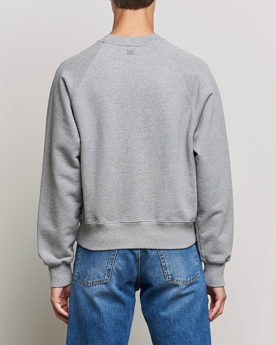 Mies | Puserot | AMI | Paris College Sweatshirt Heather Grey