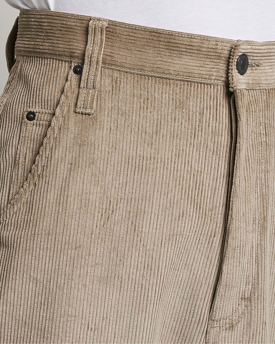Mies | Housut | AMI | Alex Corduroy Trousers Beige