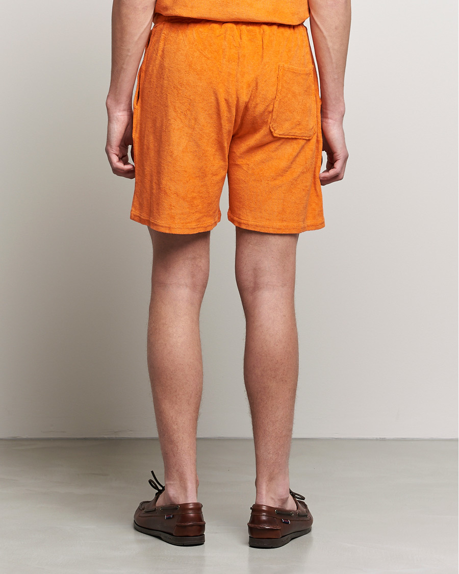 Mies | Shortsit | Stenströms | Towelling Cotton Shorts Orange