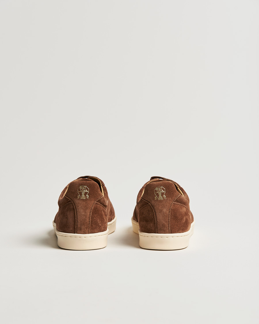 Mies | Brunello Cucinelli Low Sneaker Brown Suede | Brunello Cucinelli | Low Sneaker Brown Suede