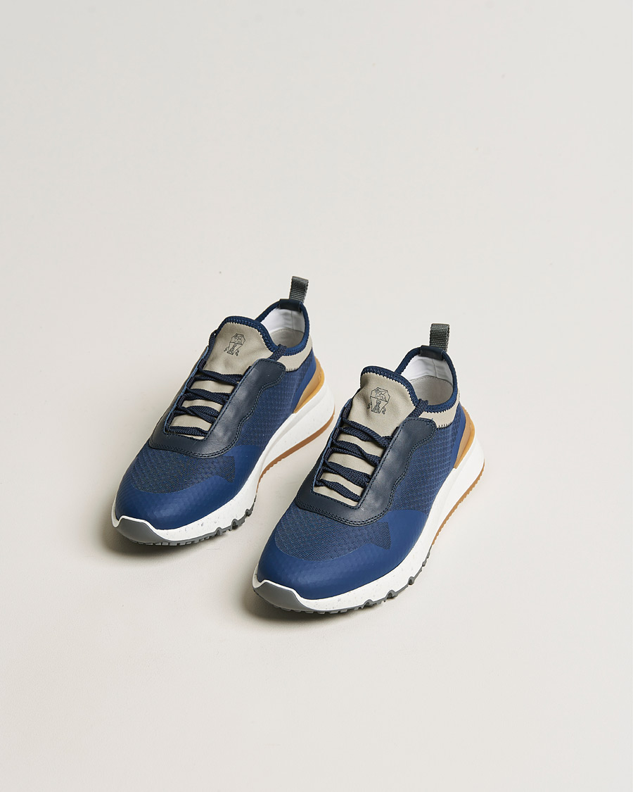 Mies | Brunello Cucinelli Running Sneaker Navy | Brunello Cucinelli | Running Sneaker Navy