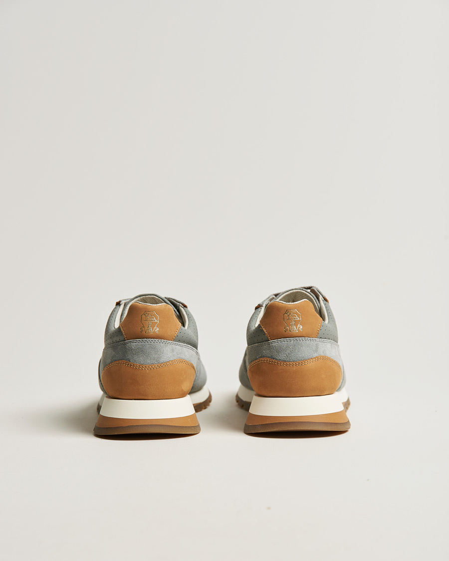 Mies | Brunello Cucinelli Running Sneaker Grey Suede | Brunello Cucinelli | Running Sneaker Grey Suede