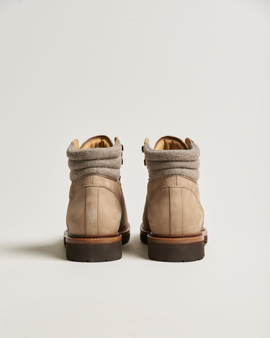 Mies | Brunello Cucinelli Hiking Boot Stone Suede | Brunello Cucinelli | Hiking Boot Stone Suede