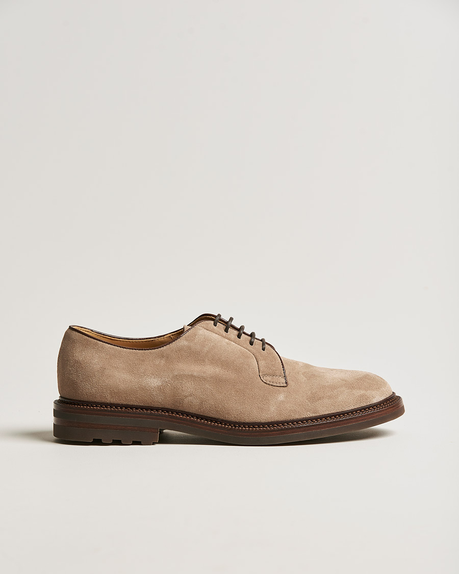 Mies | Brunello Cucinelli Plain Toe Derby Mud Suede | Brunello Cucinelli | Plain Toe Derby Mud Suede