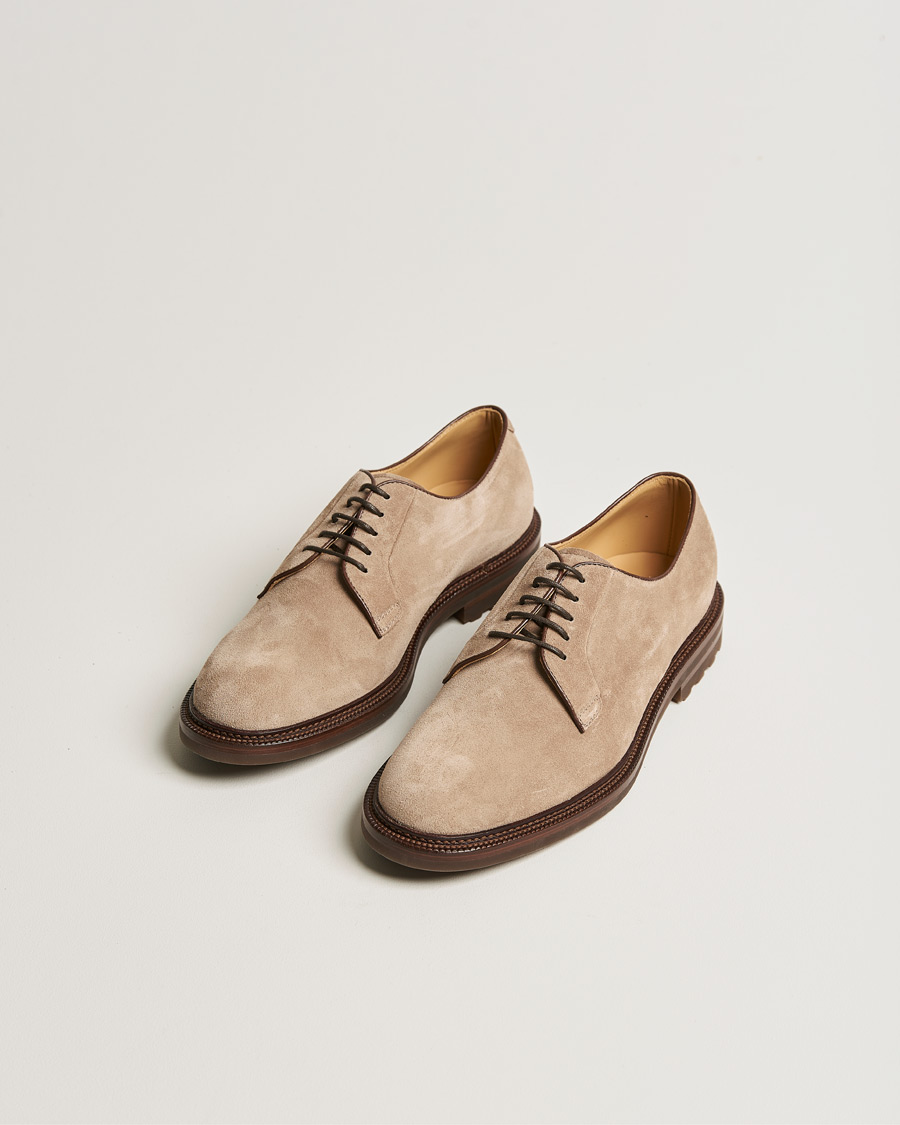 Mies | Käsintehdyt kengät | Brunello Cucinelli | Plain Toe Derby Mud Suede