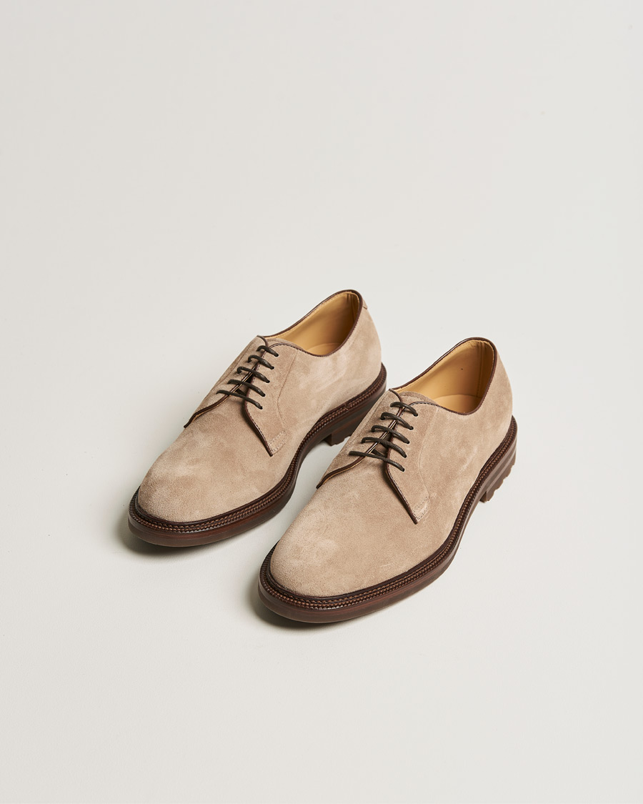 Mies | Brunello Cucinelli Plain Toe Derby Mud Suede | Brunello Cucinelli | Plain Toe Derby Mud Suede