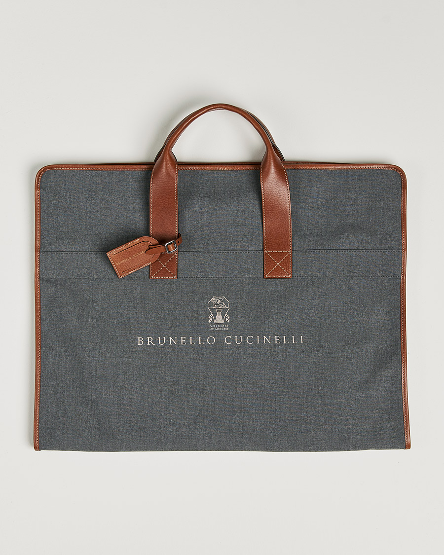 Miehet |  | Brunello Cucinelli | Travel Suit Carrier Grey