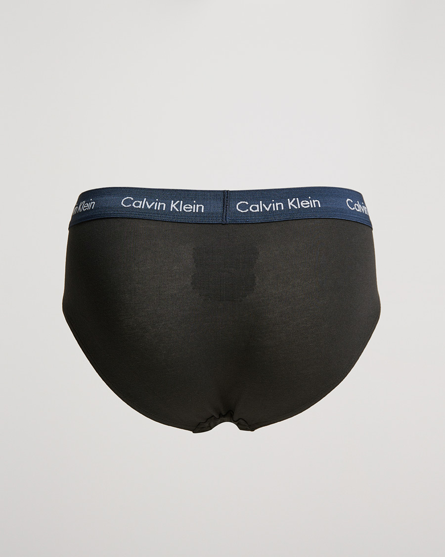 Mies |  | Calvin Klein | Cotton Stretch Hip Breif 3-Pack Black