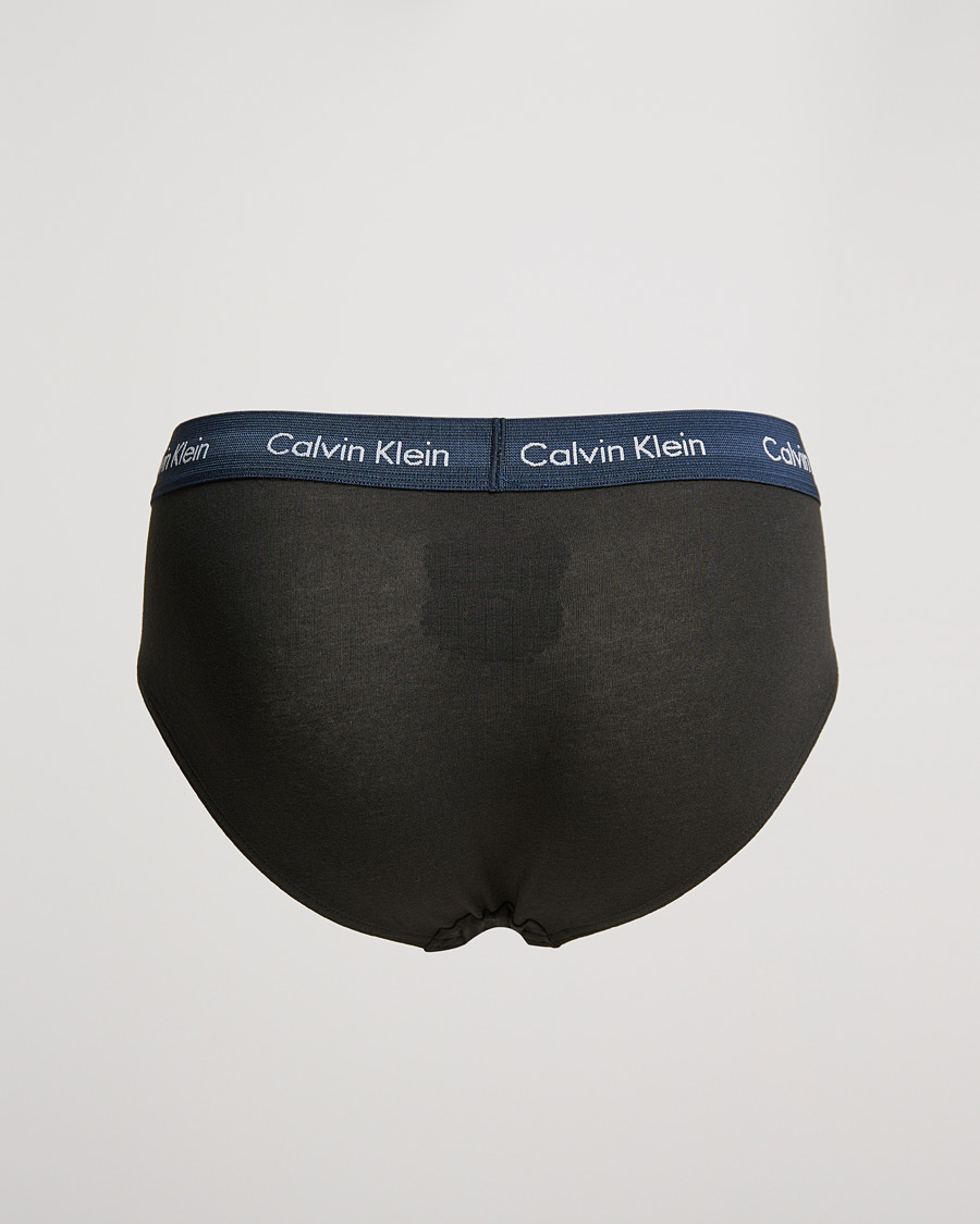 Mies | Alusvaatteet | Calvin Klein | Cotton Stretch Hip Breif 3-Pack Black