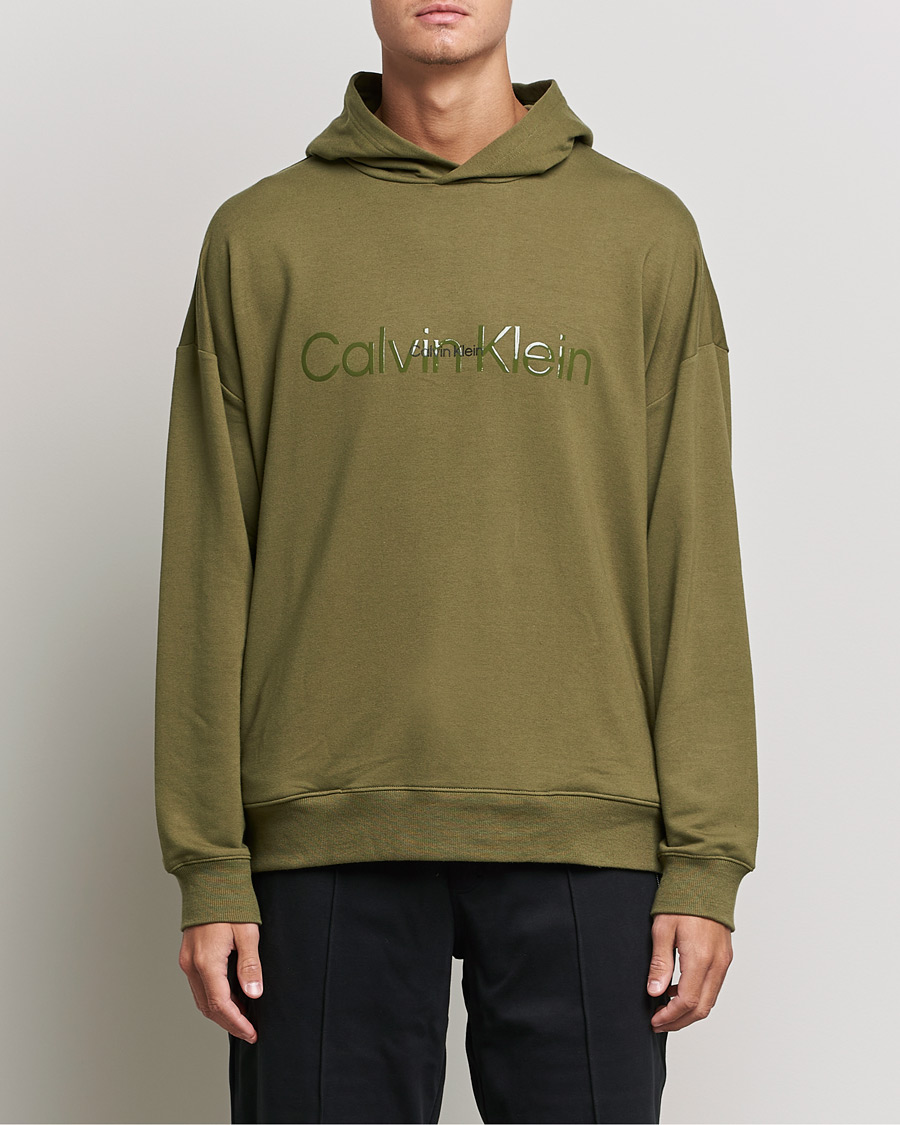 Mies | Calvin Klein | Calvin Klein | Loungewear Logo Hoodie Olive