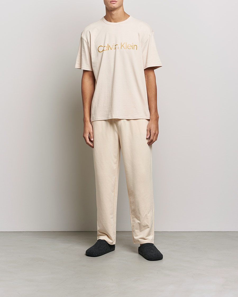 Mies | Rennot housut | Calvin Klein | Loungewear Sweatpants Tapioca Beige
