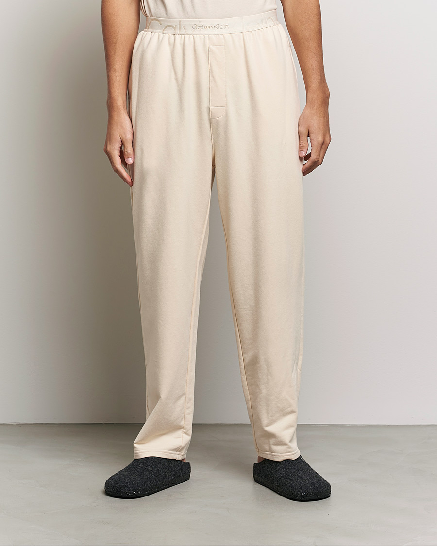 Mies | Housut | Calvin Klein | Loungewear Sweatpants Tapioca Beige