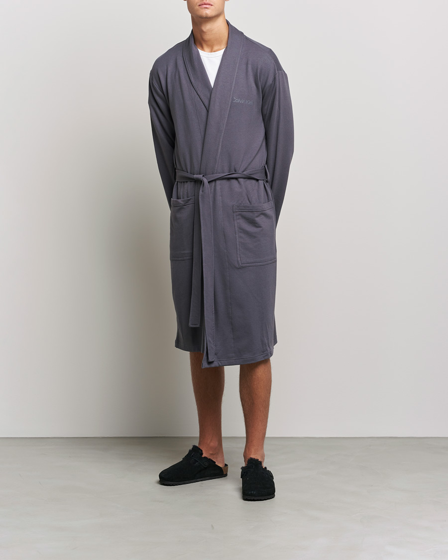 Mies |  | Calvin Klein | Terry Robe Sleek Grey