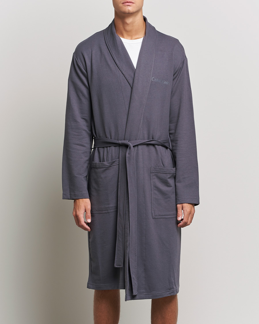 Mies | Yöpuvut ja kylpytakit | Calvin Klein | Terry Robe Sleek Grey
