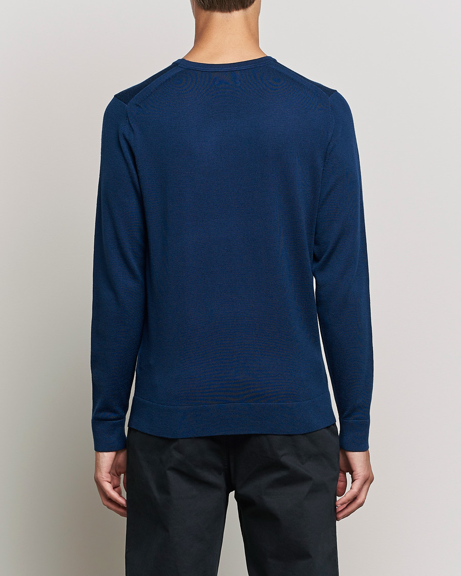 Mies | Puserot | Calvin Klein | Superior Wool Crew Neck Sweater Navy