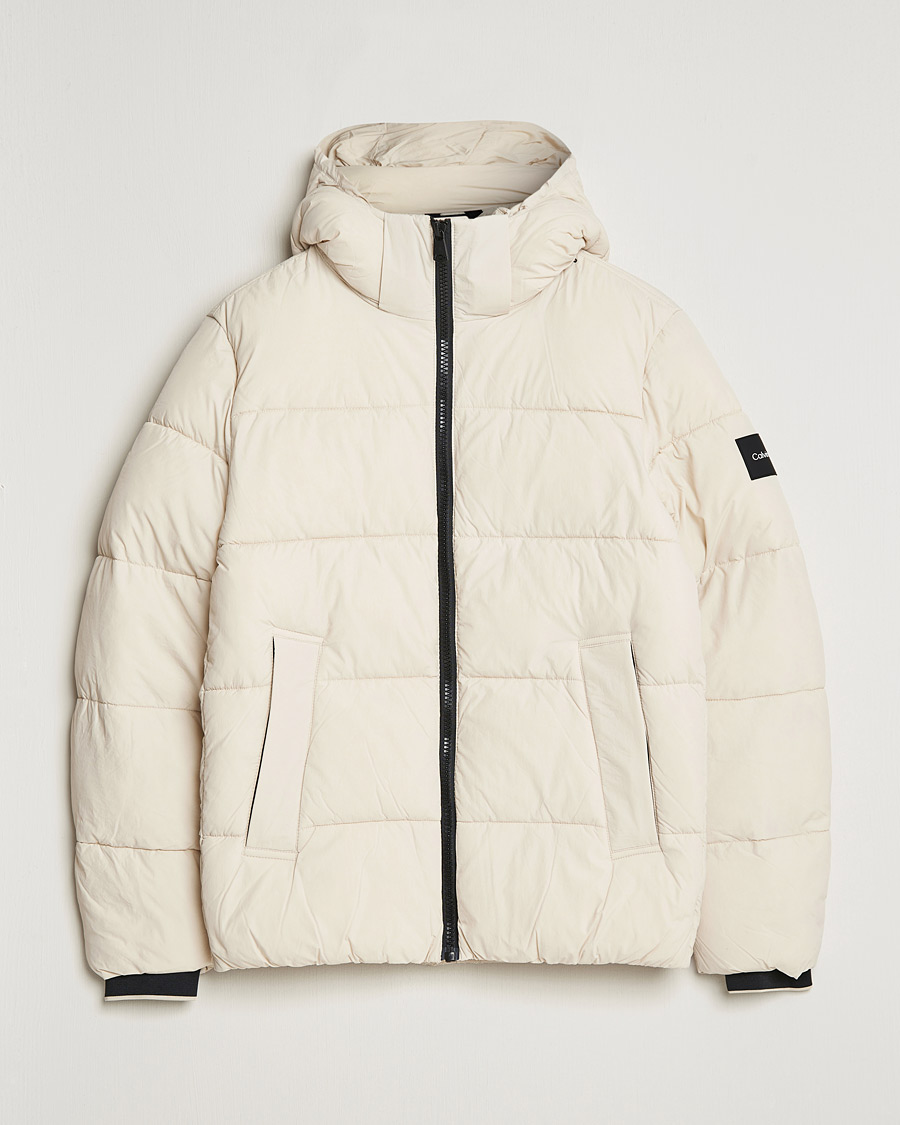 Mies | Takit | Calvin Klein | Crinkle Nylon Puffer Jacket Stony Beige