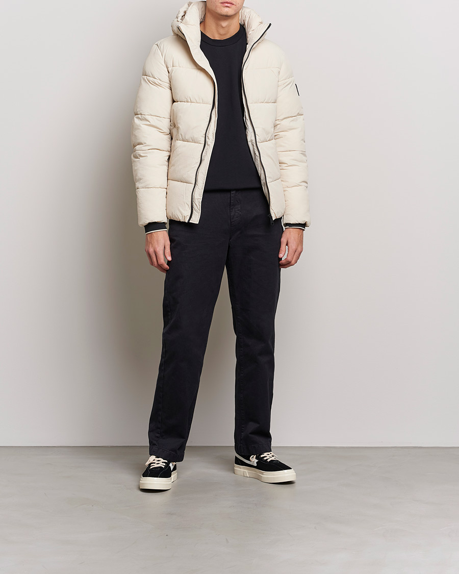 Mies | Untuvatakit | Calvin Klein | Crinkle Nylon Puffer Jacket Stony Beige