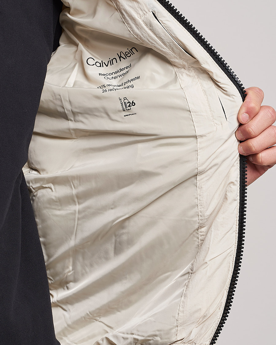 Mies | Takit | Calvin Klein | Crinkle Nylon Puffer Jacket Stony Beige