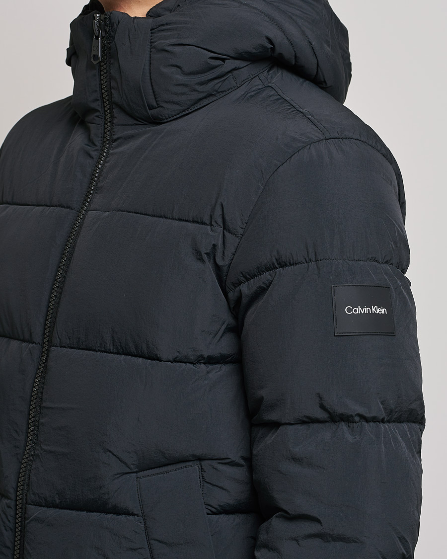 Mies | Takit | Calvin Klein | Crinkle Nylon Puffer Jacket Black