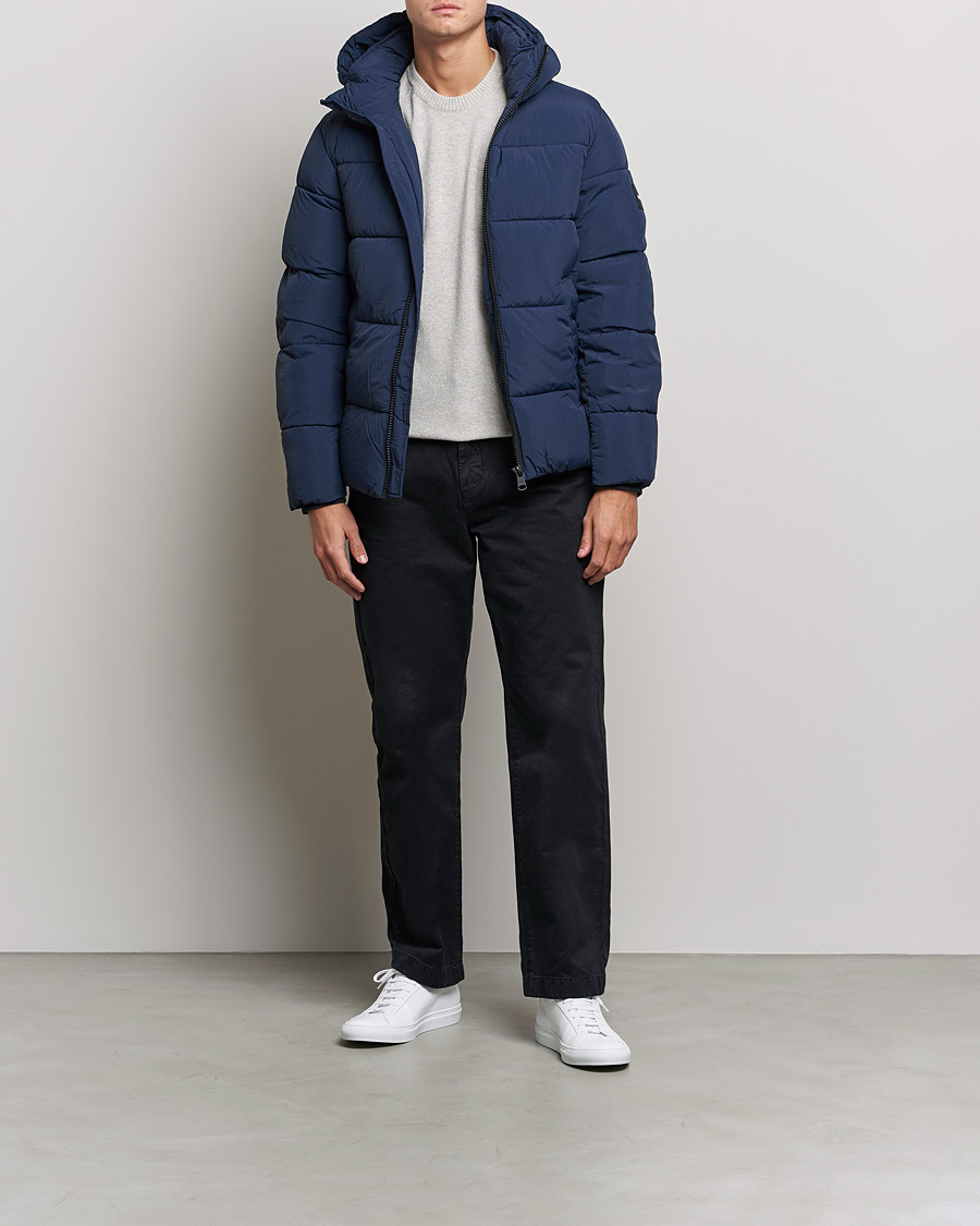 Mies | Untuvatakit | Calvin Klein | Crinkle Nylon Puffer Jacket Navy