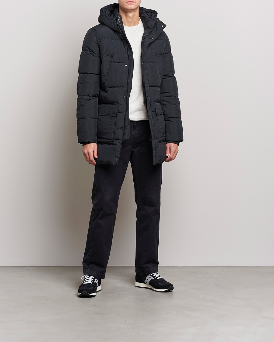 Mies | Takit | Calvin Klein | Crinkle Nylon Long Puffer Jacker Black