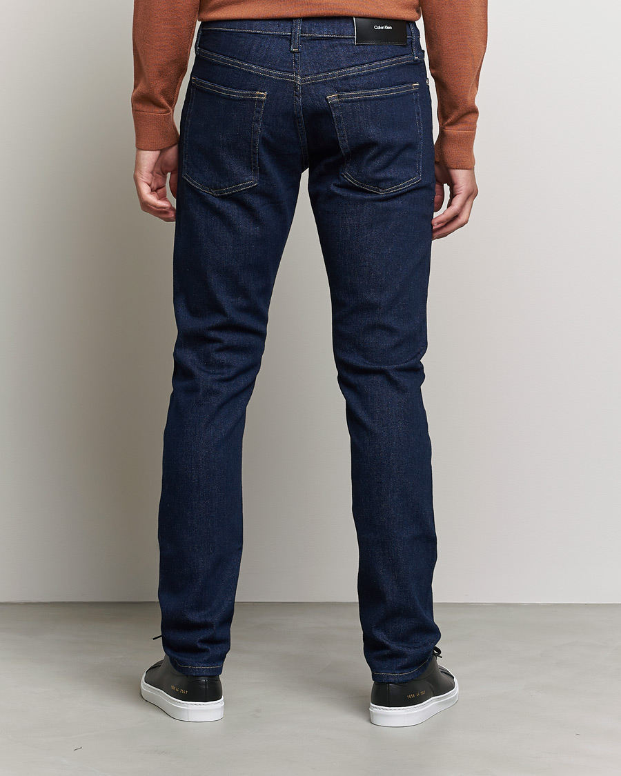 Mies | Farkut | Calvin Klein | Slim Lewis Stretch Jeans Rinse
