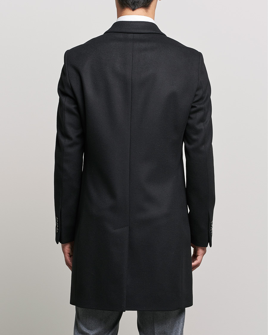 Mies | Takit | BOSS BLACK | BOSS Hyde Wool/Cashmere Coat Black