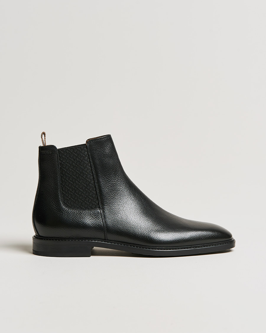 Mies | BOSS Lisbon Leather Chelsea Boots Black | BOSS BLACK | BOSS Lisbon Leather Chelsea Boots Black