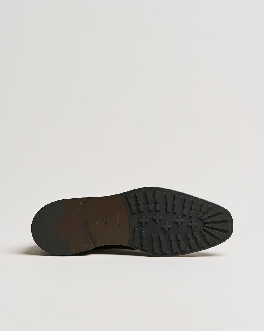 Mies | Nilkkurit | BOSS | Lisbon Leather Chelsea Boots Black