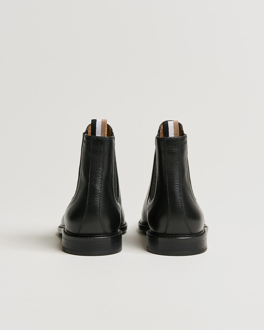 Mies | BOSS Lisbon Leather Chelsea Boots Black | BOSS BLACK | BOSS Lisbon Leather Chelsea Boots Black