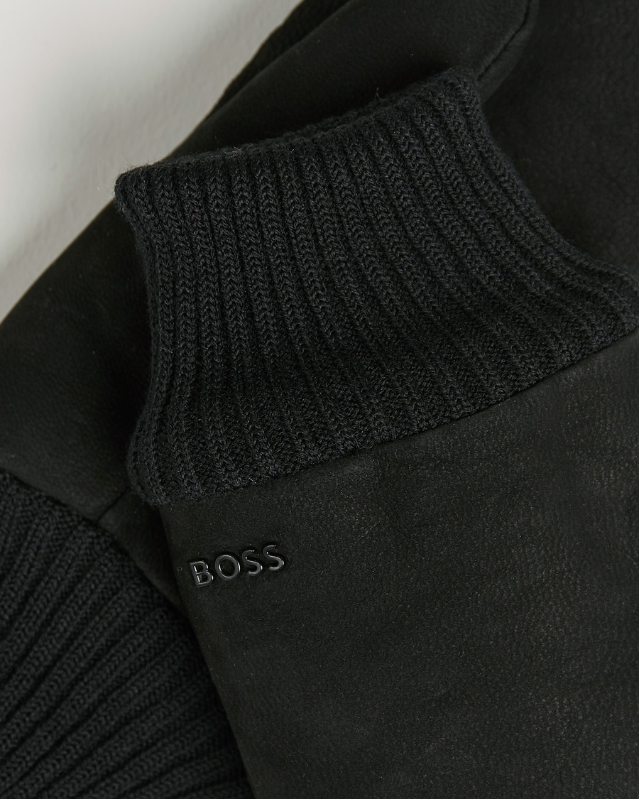 Mies | Halmor Padded Gloves Black | BOSS BLACK | Halmor Padded Gloves Black