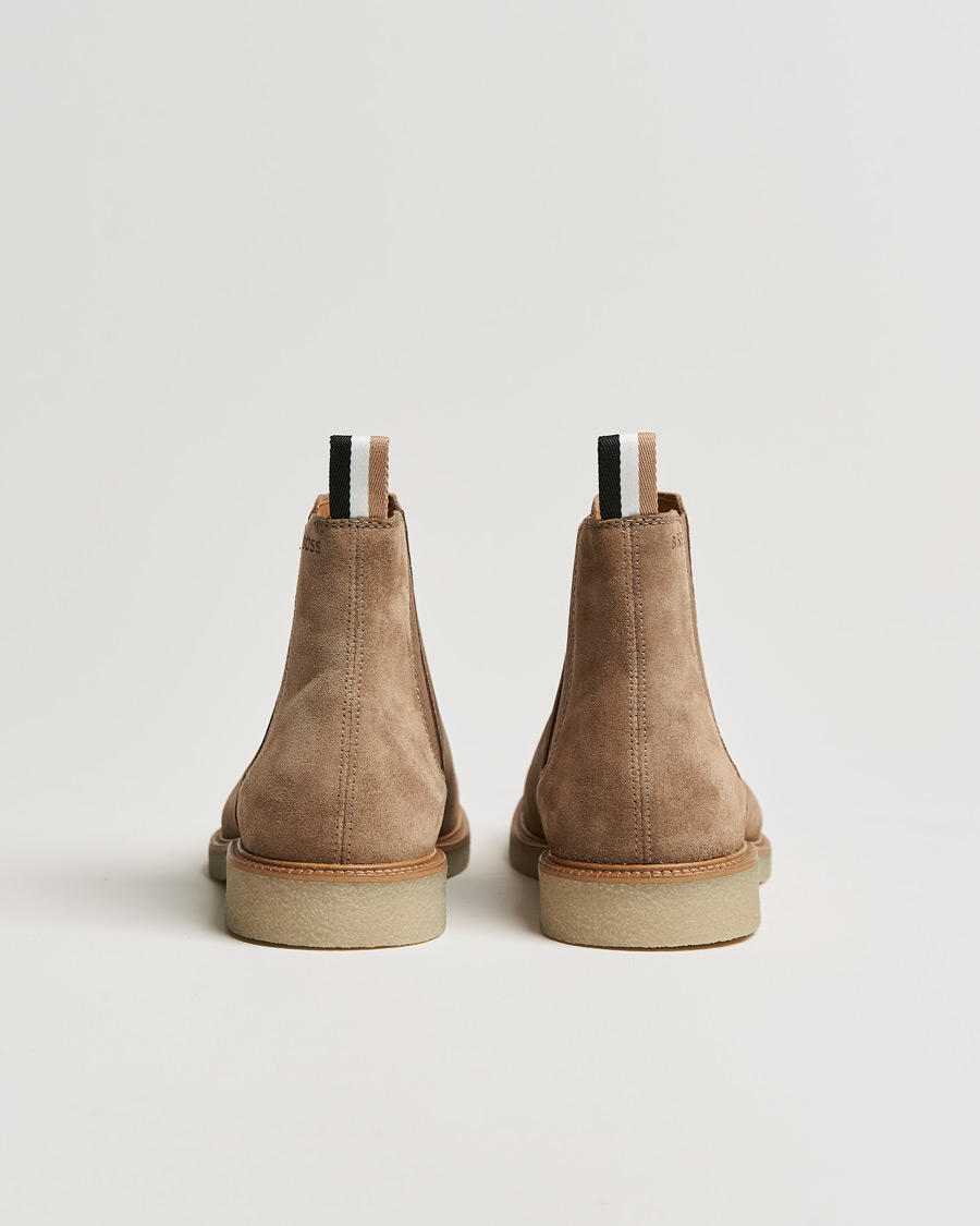 Mies | BOSS Tunley Suede Chelsea Boots Light Beige | BOSS BLACK | BOSS Tunley Suede Chelsea Boots Light Beige
