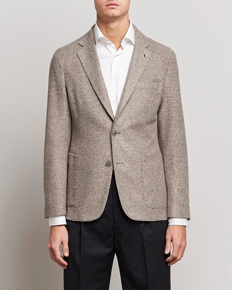 Mies | Pikkutakit | BOSS BLACK | BOSS Hanry Wool Patch Pocket Blazer Medium Beige