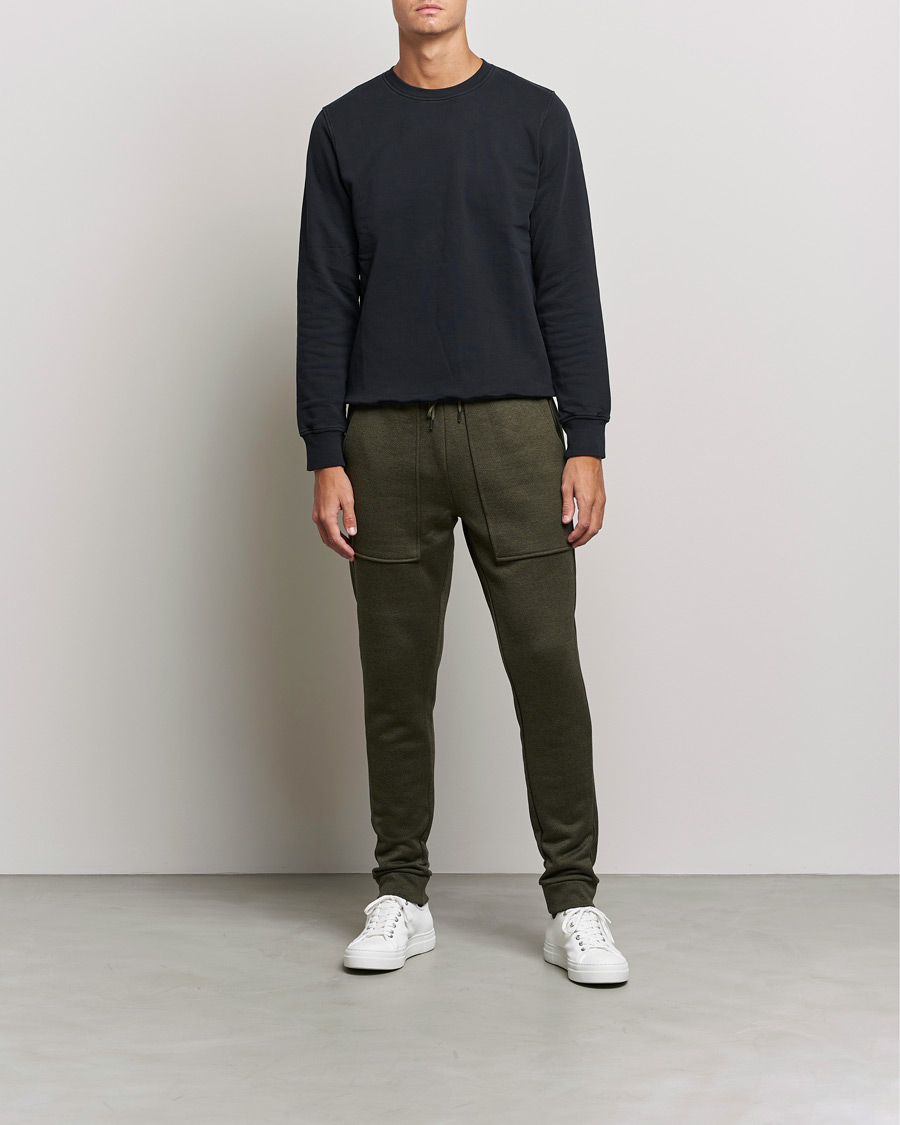 Mies | Housut | BOSS BLACK | Lamont Drawstring Trousers Open Green