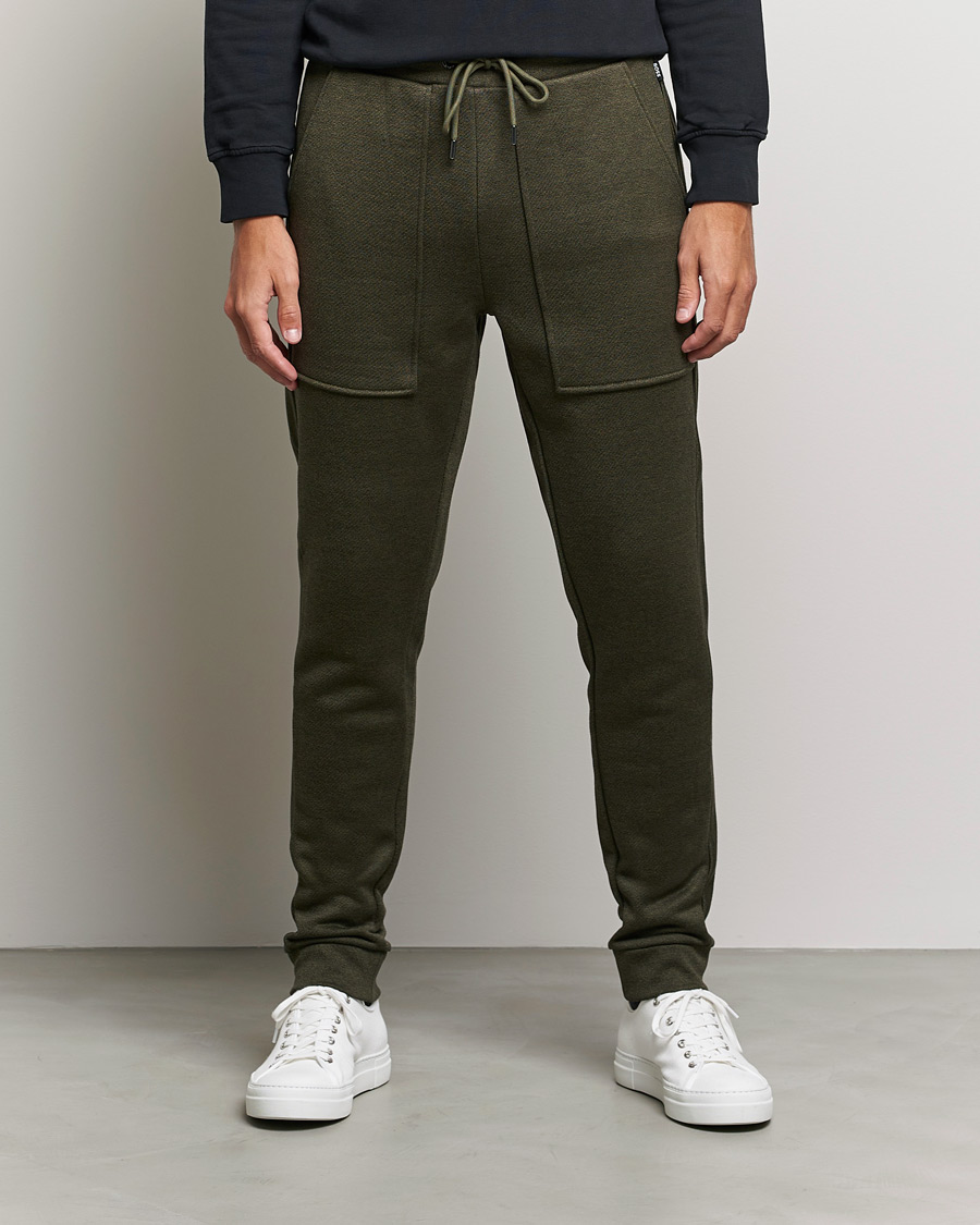 Mies |  | BOSS | Lamont Drawstring Trousers Open Green