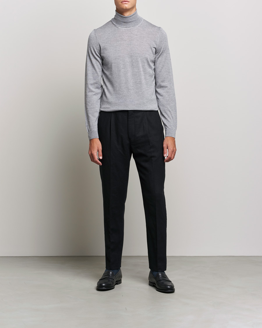 Mies | Puserot | BOSS BLACK | Musso Merino Polo Silver
