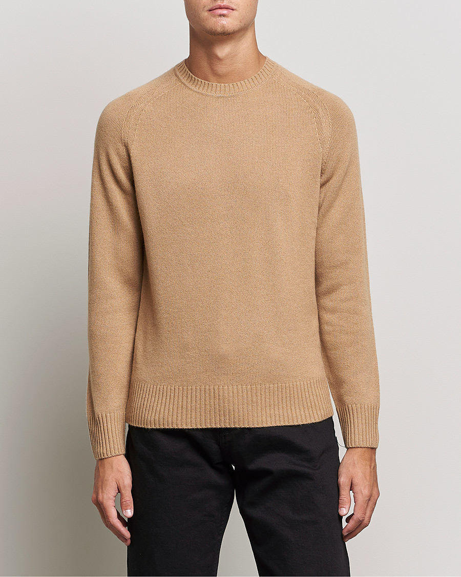 Mies | Puserot | BOSS | Lolive Knitted Sweater Medium Beige