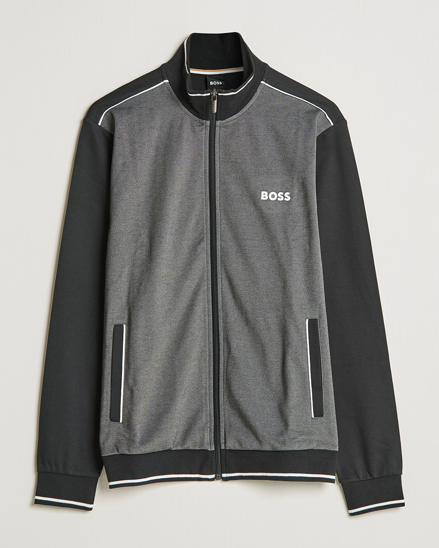 Mies | Puserot | BOSS BLACK | Tracksuit Full Zip Jacket Black