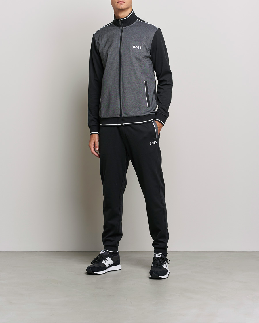 Mies | Puserot | BOSS BLACK | Tracksuit Full Zip Jacket Black