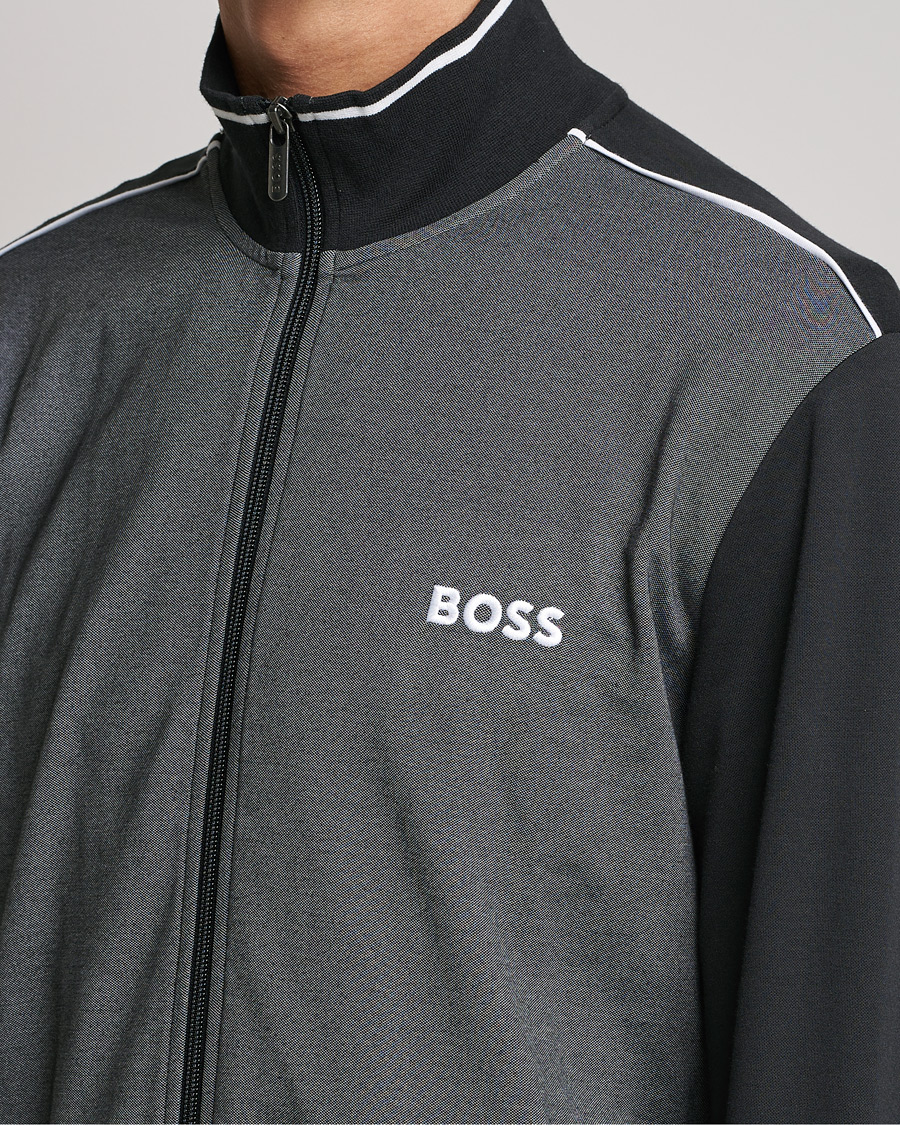 Mies | Puserot | BOSS BLACK | Tracksuit Full Zip Jacket Black