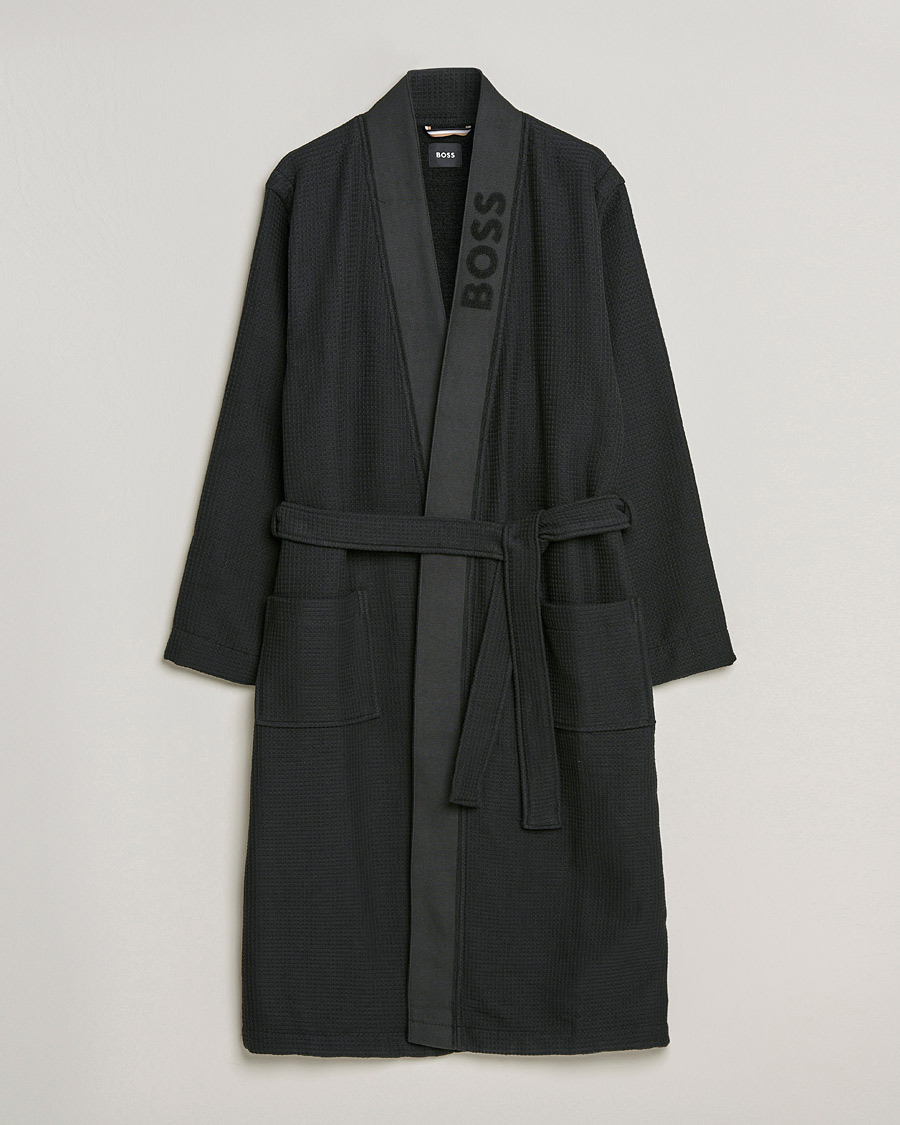 Mies | Yöpuvut ja kylpytakit | BOSS BLACK | BOSS Waffle Kimono Black