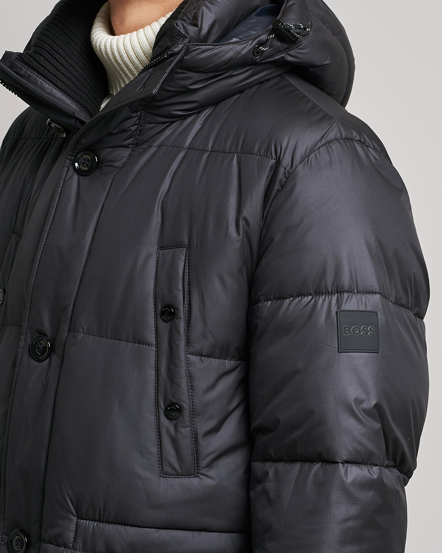 Mies | Takit | BOSS BLACK | Cian Down Puffer Parka Black