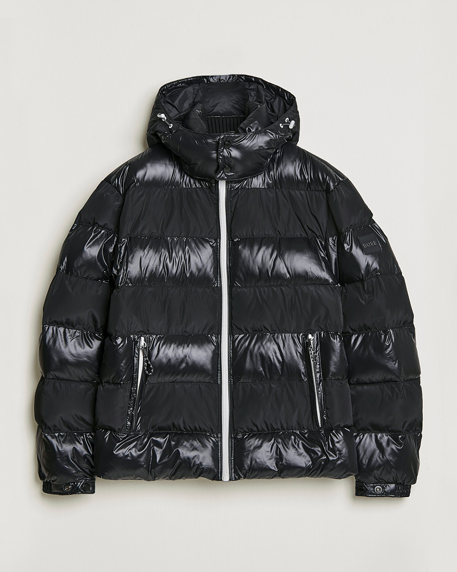 Mies | Takit | BOSS BLACK | Cutlero Glossy Puffer Jacket Black