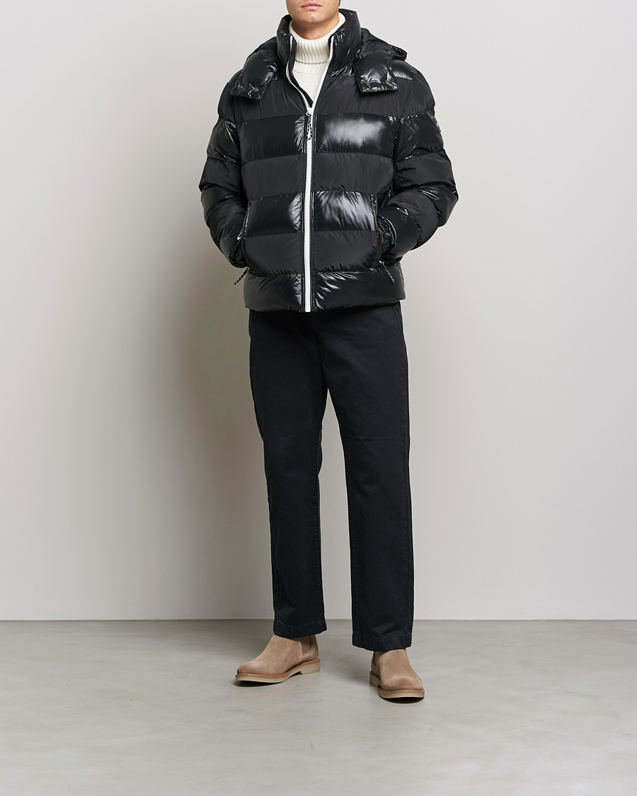 Mies | Takit | BOSS | Cutlero Glossy Puffer Jacket Black