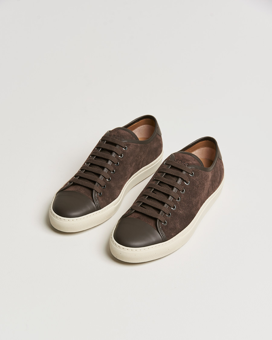 Mies | BOSS Mirage Suede Sneakers Dark Brown | BOSS BLACK | BOSS Mirage Suede Sneakers Dark Brown