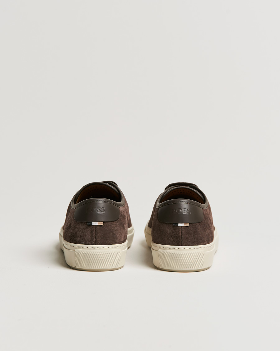 Mies | BOSS Mirage Suede Sneakers Dark Brown | BOSS BLACK | BOSS Mirage Suede Sneakers Dark Brown